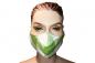 Preview: Mundmaske mit Nasenbügel Baumwolle 3-lagig MÄNNER wiederverwendbar Atemmaske