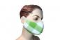 Preview: Mundmaske mit Nasenbügel Baumwolle 3-lagig MÄNNER wiederverwendbar Atemmaske