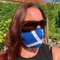 Mobile Preview: Mundmaske Schottland + Nasenbügel Atemmaske Baumwolle 2-lagig