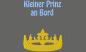 Mobile Preview: Mutterpasshülle Kleiner Prinz + Krone bestickt Wollfilz Farbauswahl