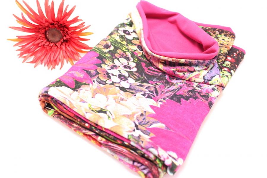 Sale Farbenfroher Wende-Schal in Pink limitierte Auflage